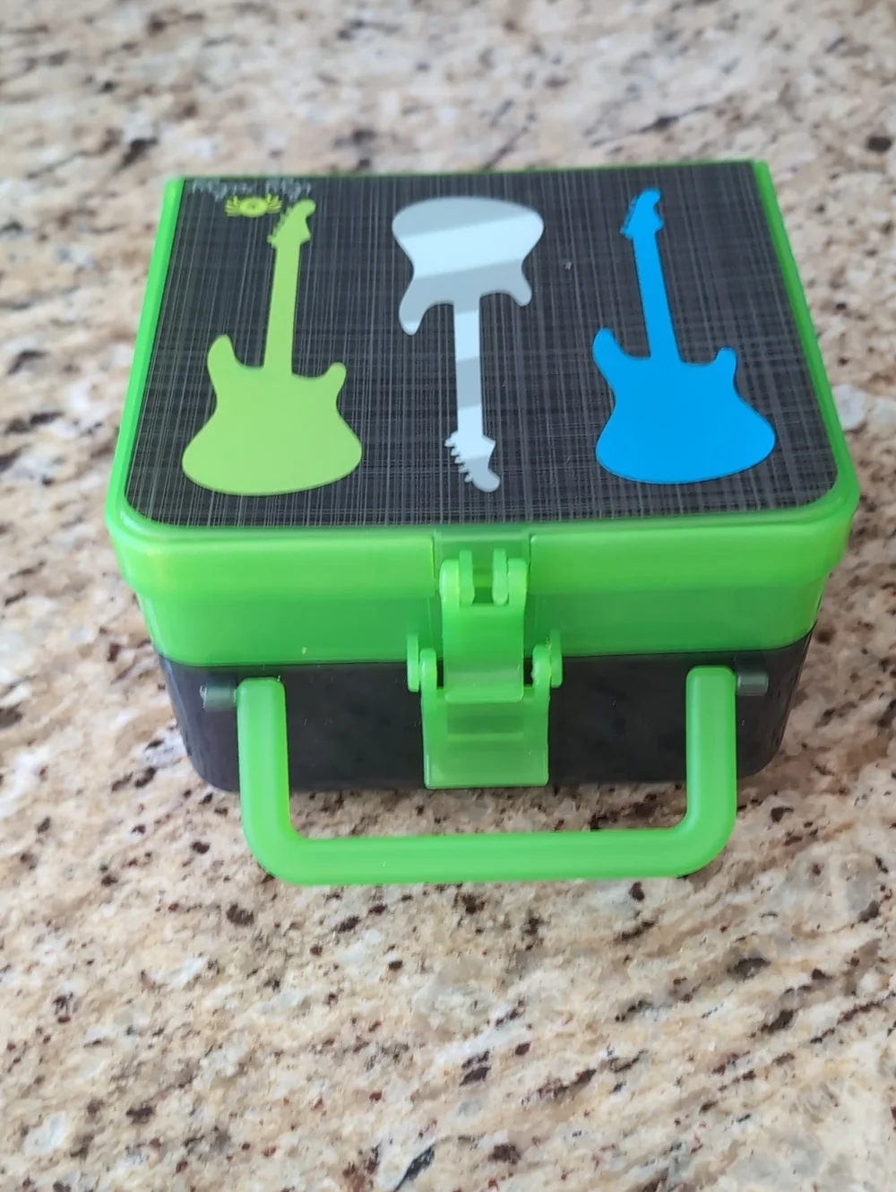 Itzy Ritzy Lunch Happened Bento Box - Guitar Print
